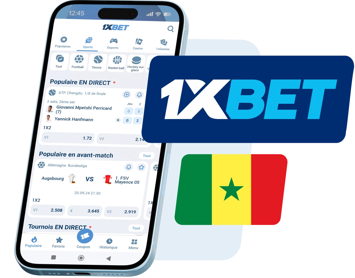 1xbet APK Senegal